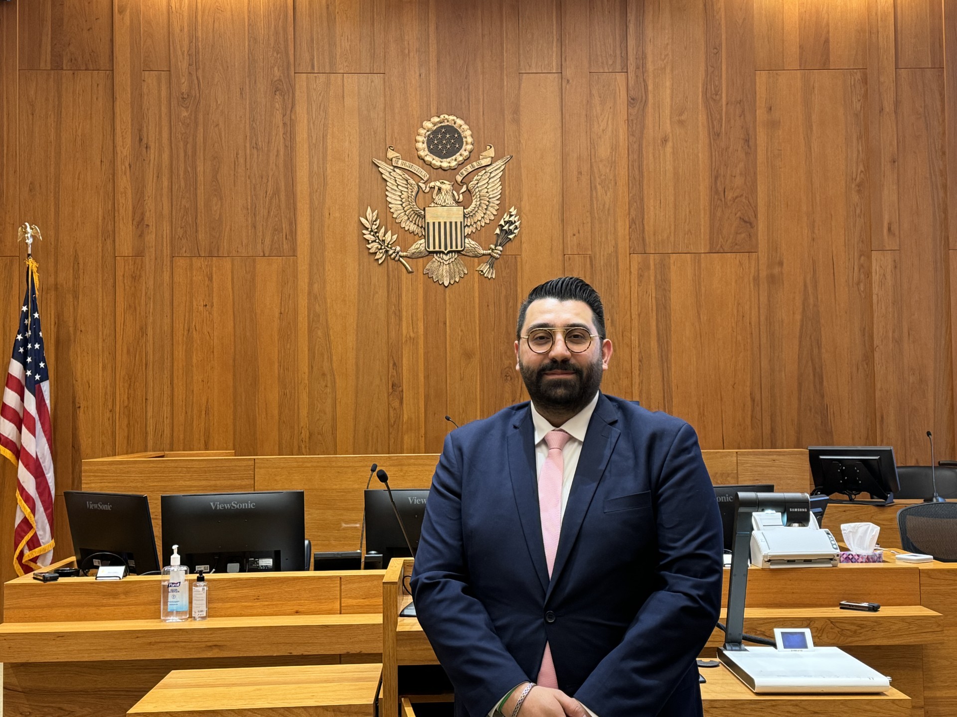 Emad Mahou in a professional setting