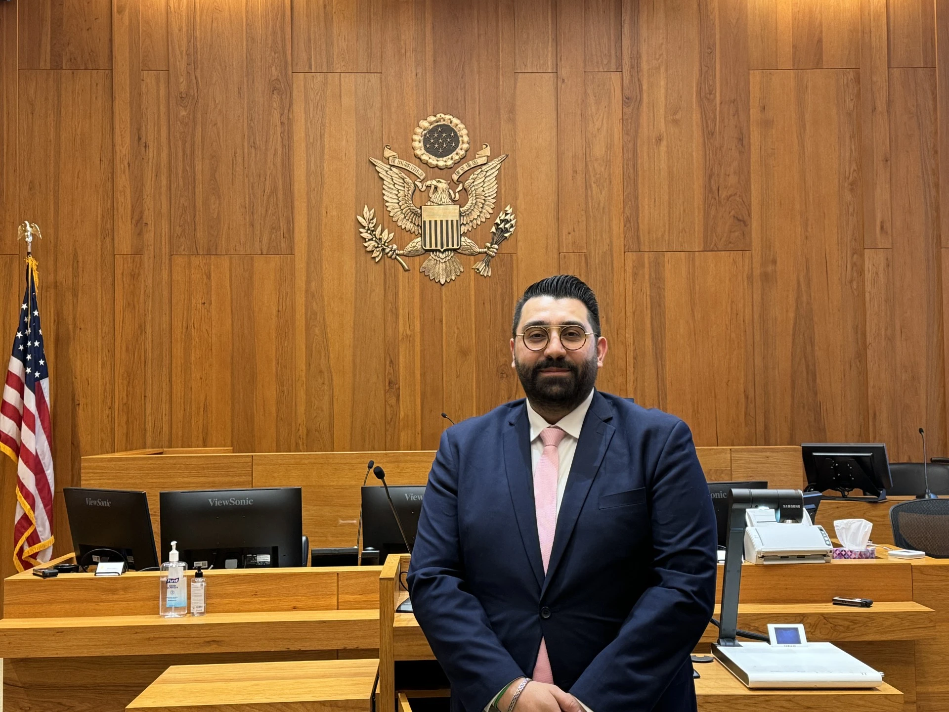 Emad Mahou in a professional setting
